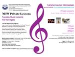 Private Music Lessons- October
