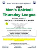 Softball Thursdays - Men's