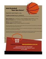 Adult Open Gym Basketball 