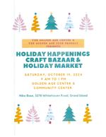 Golden Age Center- Holiday Happenings