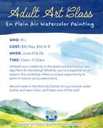 Adult Art Class- Painting 