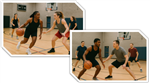 Adult open gym basketball