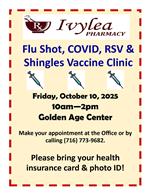 GAC - Flu and vaccine shot clinic