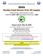2026 adult soccer league