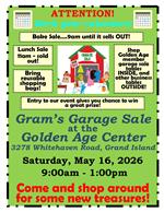 Grams Garage Sale 2026