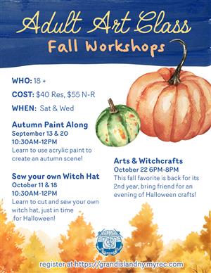 Adult Workshop- Fall