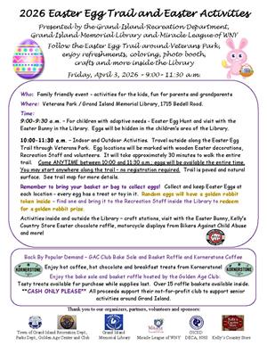 Easter Egg Trail 2026