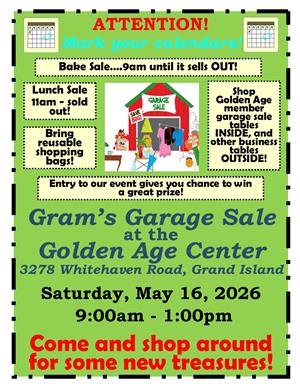 Grams Garage Sale 2026